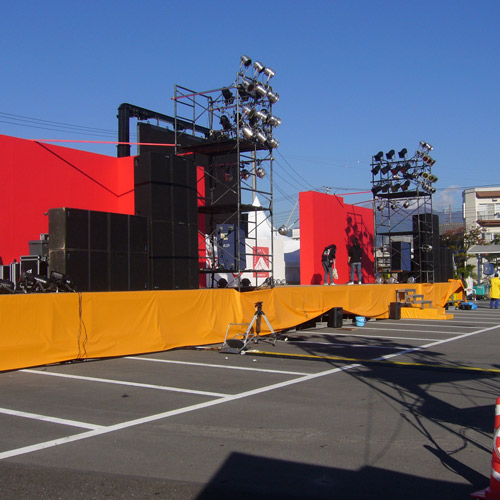 業務内容 音響だけでなくイベントプロデュースも可能